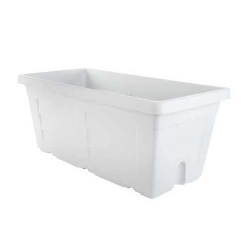 Ящик для цветов LEGNO 80*40*34см (белый) ~ 70л
