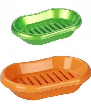 Мыльница с решёткой "Эконом" (микс) 