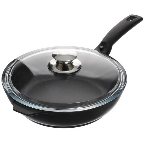 Сковорода 260/60мм со съемной ручкой,стеклянной крышкой АП