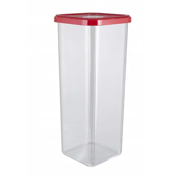 Банка для сыпучих продуктов 2,2л CUBBO (красный)(то)