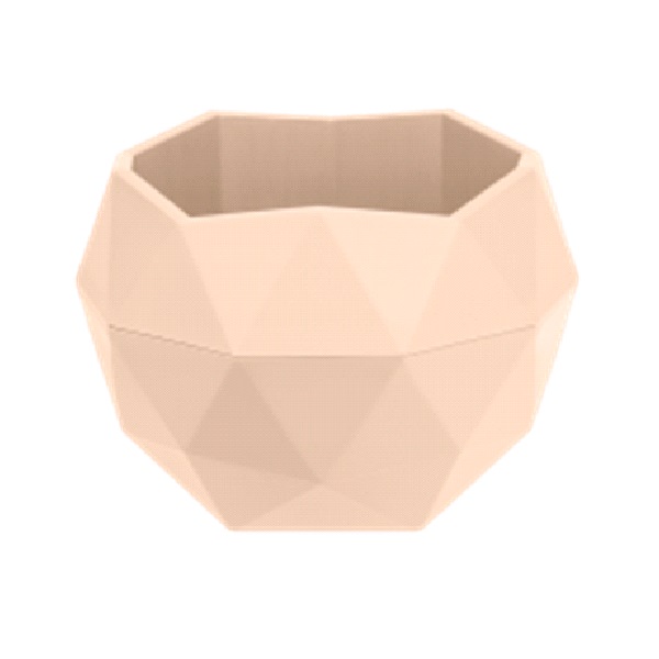 Кашпо Топаз 0,17л Кремовый