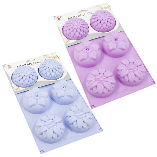 Форма для выпечки силиконовая 6 ячеек, 29*17*3см