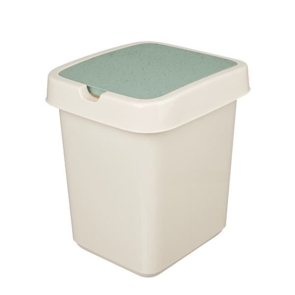 Контейнер для мусора 9л (светло-бежевый)