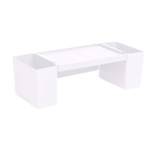 Полка-органайзер сборная 310х120х100мм (белый) (то)