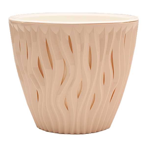 Кашпо Вдохновение 1,6л Пудра d15.5 h15.5см 