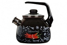 Чайник эмал 3,0л со свистком Chilli ТМ Appetite