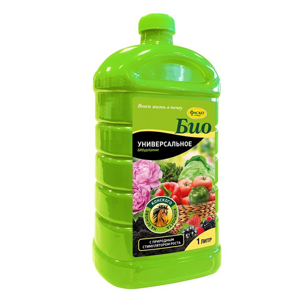 Удобрение жидкое Фаско БИО органоминеральное Универсальное 1л