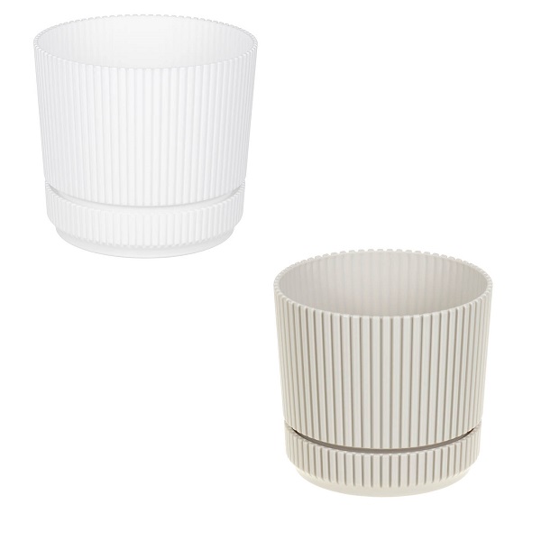 Кашпо СТРИП D110мм 0,6л с подставкой