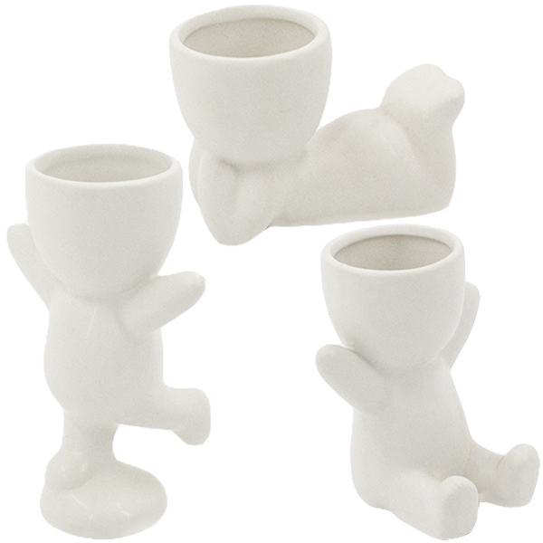 Кашпо керамическое ЙОГА Ø-6см h-12см