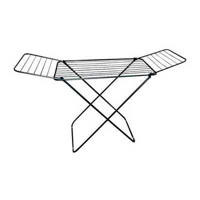 Сушилка напольная 18м. "Комфорт" (черная)(хпп) (то)