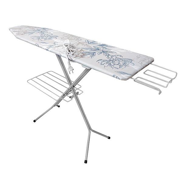 Гладильная доска «НЕВА 6» 1240х355 мм с полкой для утюга и белья с удлинителем