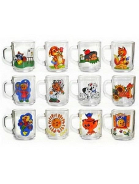 Кружка 200 мл  "Зеленый чай"  МУЛЬТЯШКИ