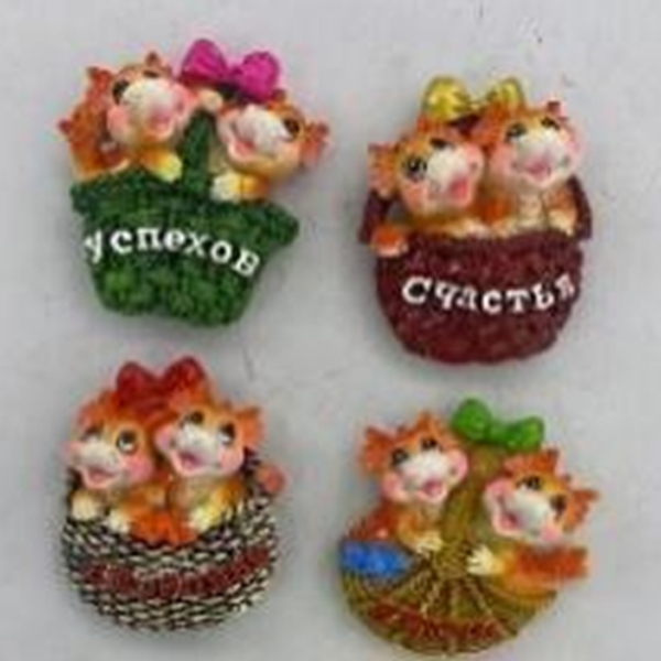 Магнит декоративный ДРАКОША 6*5см Магнит декоративный ДРАКОША 6*5см