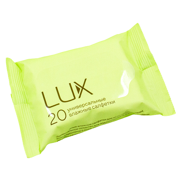 Салфетки влажные LUX №20 унив.