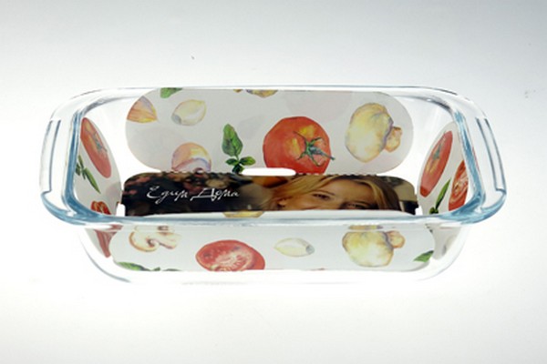 Форма стекл. прям Едим дома 23*15*4см 0,7л