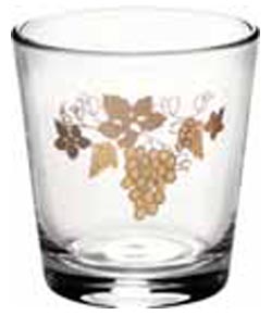 Набор стаканов 6шт. 50 мл "Ода"  Виноград белый