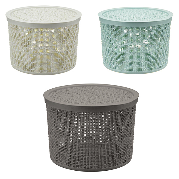 Коробка БЯЗЬ 4,5л с крышкой (то)