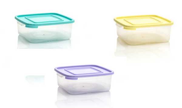 Контейнер для СВЧ 1л квадратный