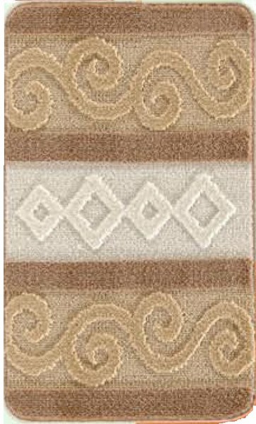 Коврик HURREM из пропилен. 60*100см бежевый