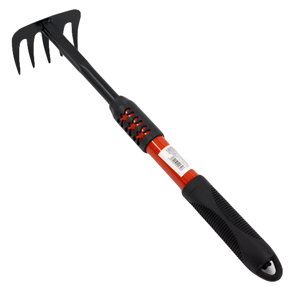 Инструмент садовый 43см ГРАБЛИ (пластиковая ручка)