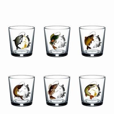 Стопка 50 мл Ода  "На рыбалке" серия "Ода". Набор из 6 шт.