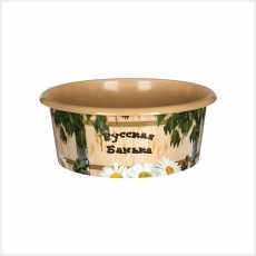 Таз 15л "Русская банька"(то)