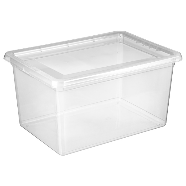 Ящик для хранения "Palm" 45л, 547х392х290мм (бесцветный)