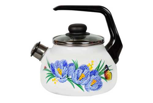 Чайник 2л. со свистком КРОКУСЫ сферич.