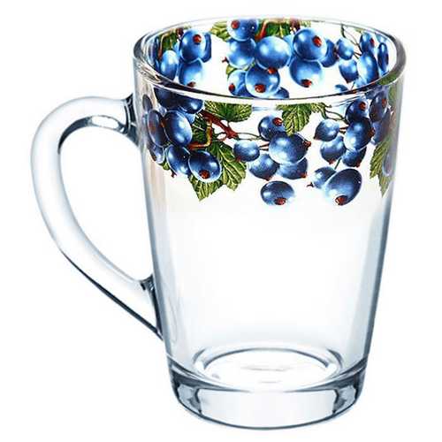 Кружка 300 мл "Капучино" Смородина черная