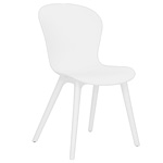 Стул LOFT с пластиковыми ножками OLA DOM (белый)