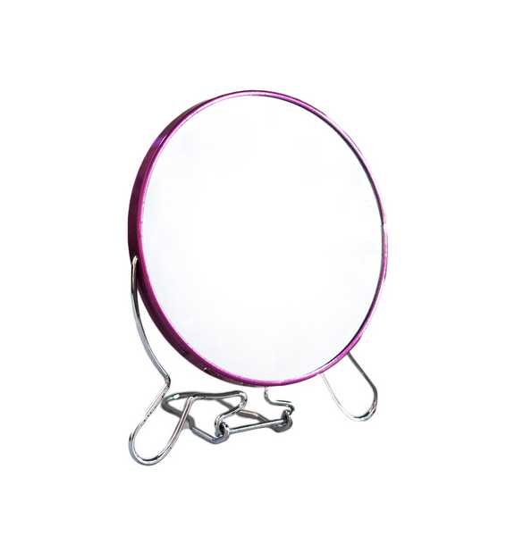 Зеркало металлическое цветное 6"