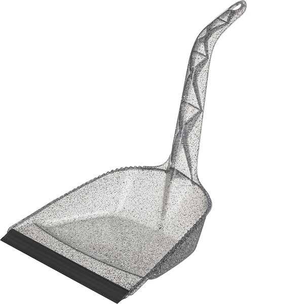 Совок с высокой ручкой "Grenada" (гранит светло-серый)