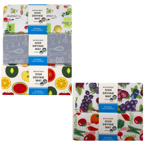 Коврик для сушки посуды 40*50см