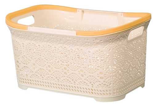 Корзина для белья "Ажурная" 45л (то)