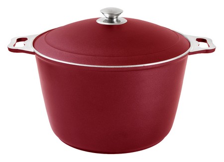 Кастрюля 10л ДП (бордо)