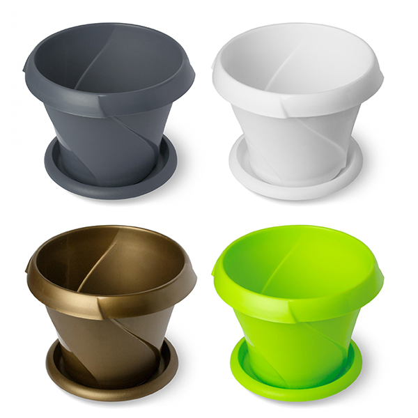 Горшок "Флориана" 2,8л Д=215см с поддоном (то)