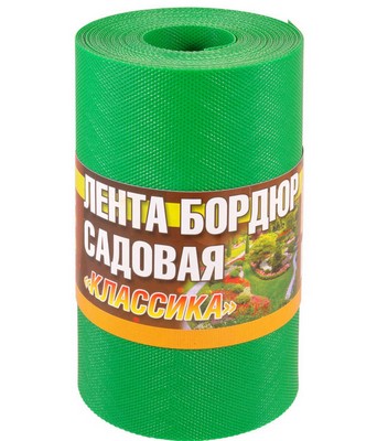 Лента бордюрная садовая "Классика" 30см*9м зеленый