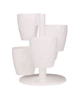 Кашпо RUBY Кватро 1л Белый