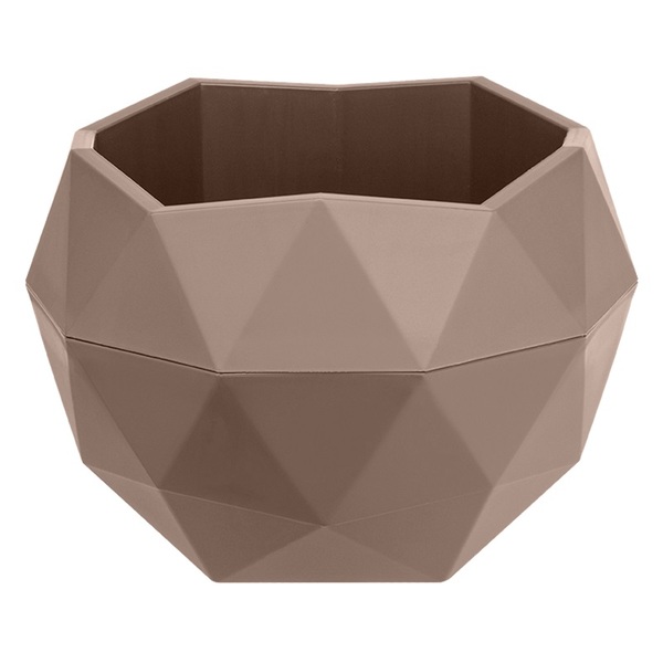 Кашпо Топаз 2,5л Мокачино d21,8 h15см