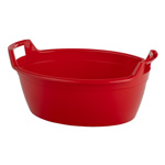 Таз Блеск овальный 16л (красный)