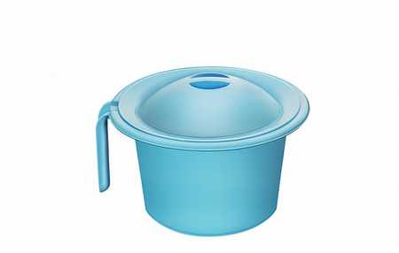 Горшок детский "Кроха" с крышкой (то)