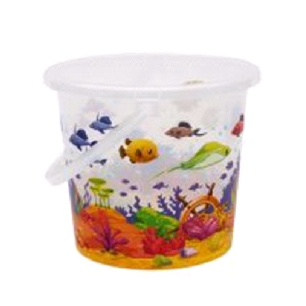 Ведро пластиковое 5л. "Океанариум"