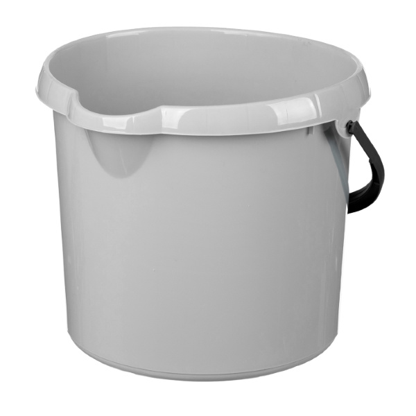 Ведро "Etna" круглое 9л (серый)
