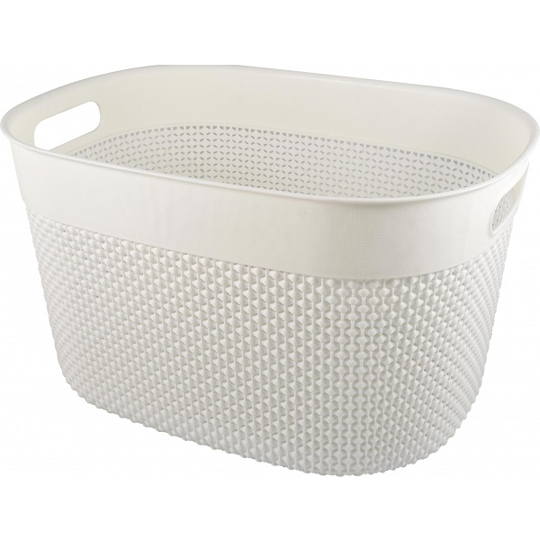 Корзина для хранения OSLO 18л молочный туман (то)
