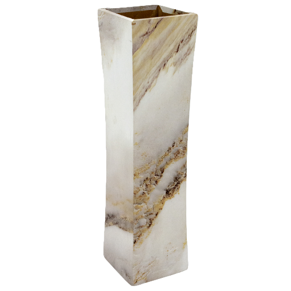 Ваза для цветов деревянная 10*10*38см