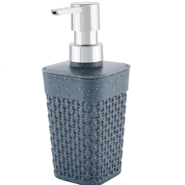 Дозатор для жидкого мыла Plast Team Stone темный камень (то)