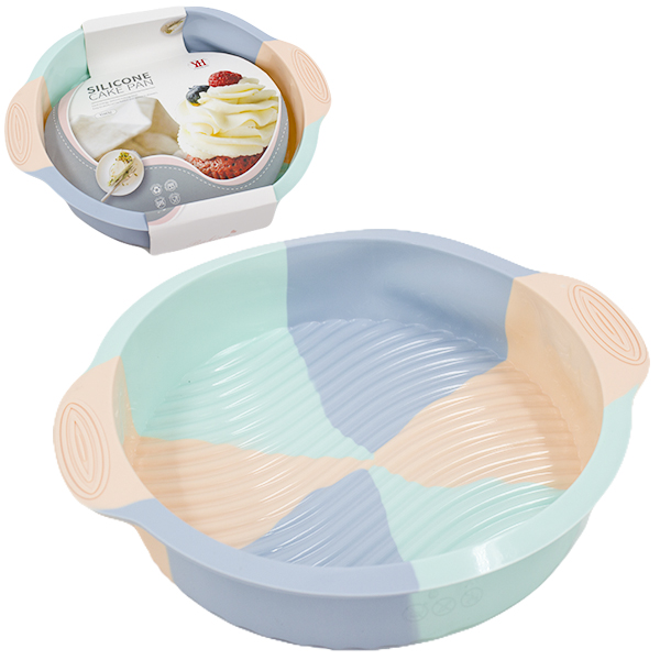 Форма для выпечки силиконовая Ø-25см h-5см Форма для выпечки силиконовая Ø-25см h-5см