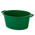 Таз овальный 32л (зеленый)