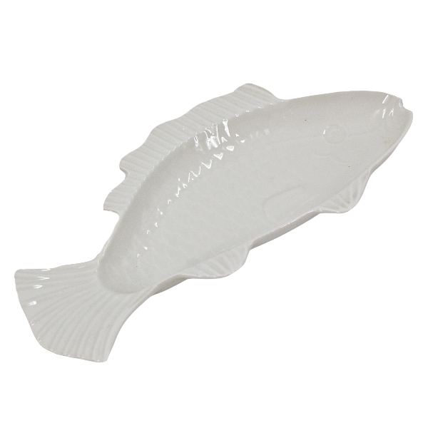 Блюдо керамическое сервировочное 30*15*3см