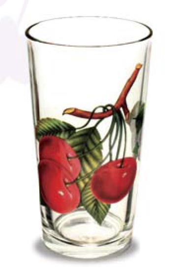 Набор стаканов 6шт. 200 мл "Ода"  Вишня